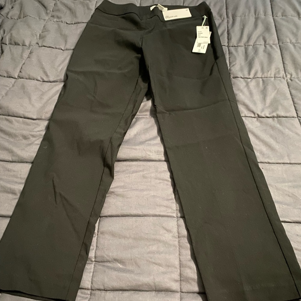 Lisa Mid-Rise Straight Leg Pants
